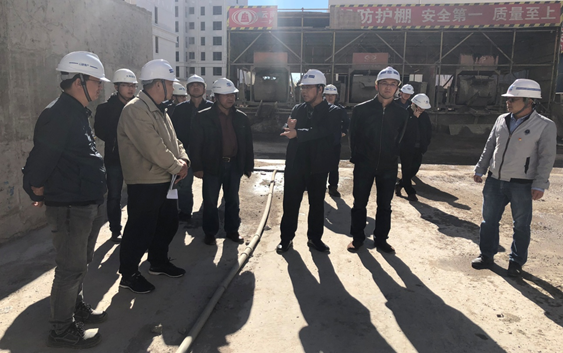 陳文雙調(diào)研曲靖棚改安置房項目