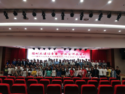 建工地產(chǎn)組織職工參加建投集團(tuán)團(tuán)委團(tuán)十八大精神宣講會(huì)