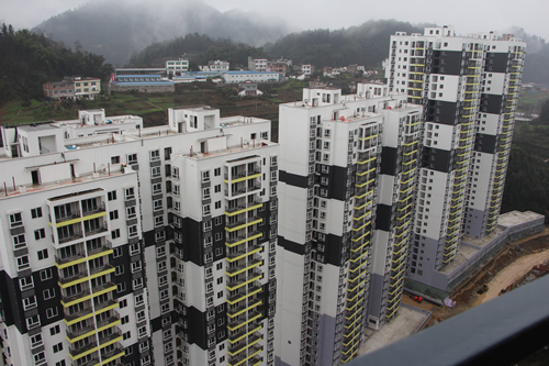 鹽津棚改項目B、C地塊順利通過竣工驗收