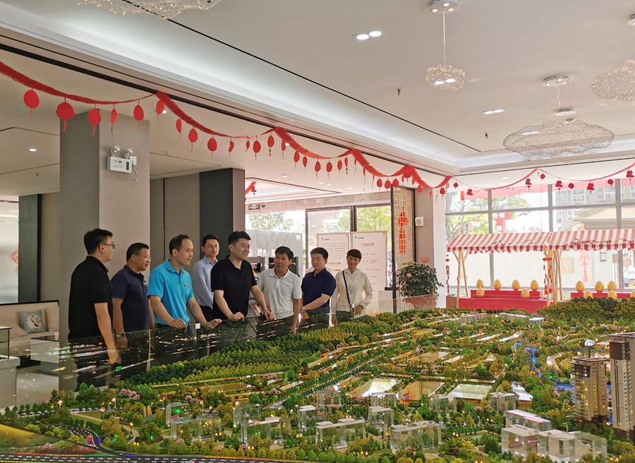 溥睿到和順公司安居和苑項(xiàng)目調(diào)研