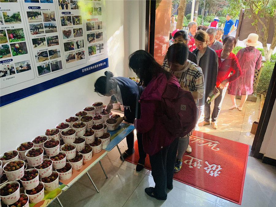 “梅”好生活，與您共享丨筑遠(yuǎn)物業(yè)組織開展感恩業(yè)主送楊梅活動