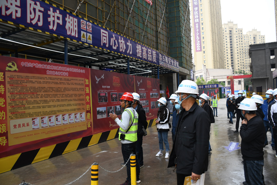 曲靖片區(qū)公司開展“技術先行 樣板引路”現(xiàn)場觀摩活動