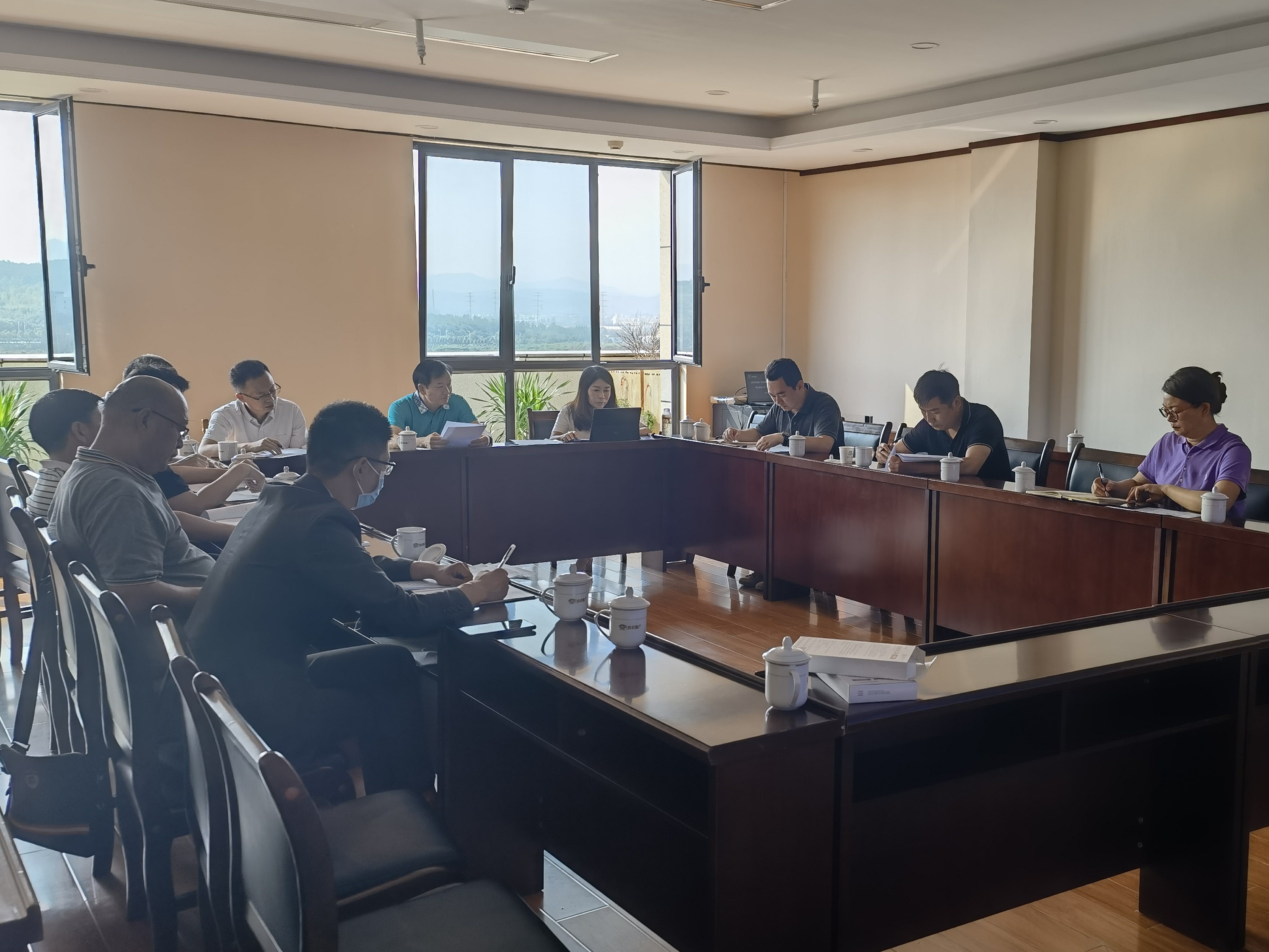 公司召開重點項目主要節(jié)點推進專題會暨下屬單位專項交叉檢查部署會議