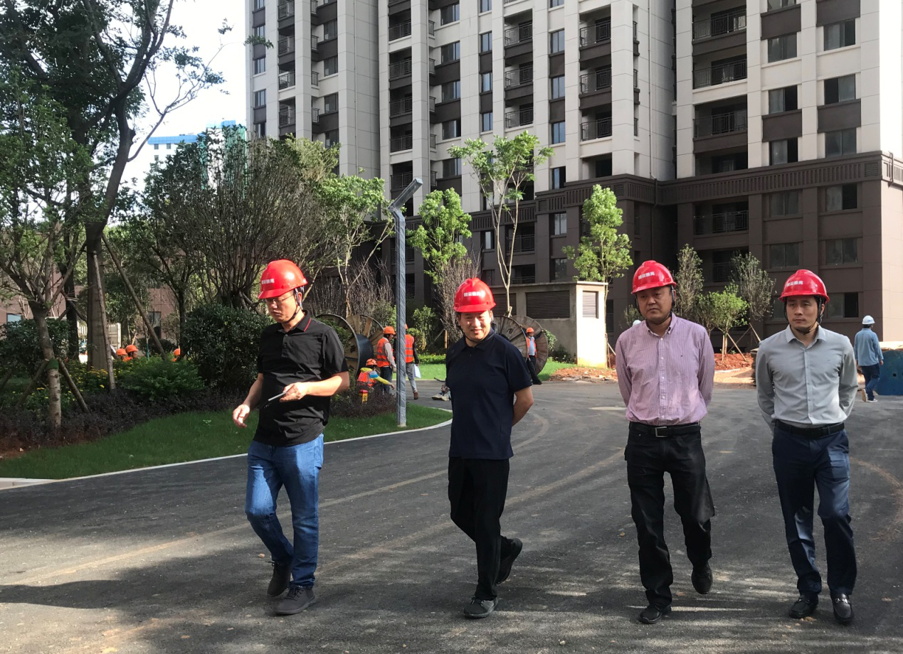 孟春柳到曲靖片區(qū)公司項目督導(dǎo)檢查