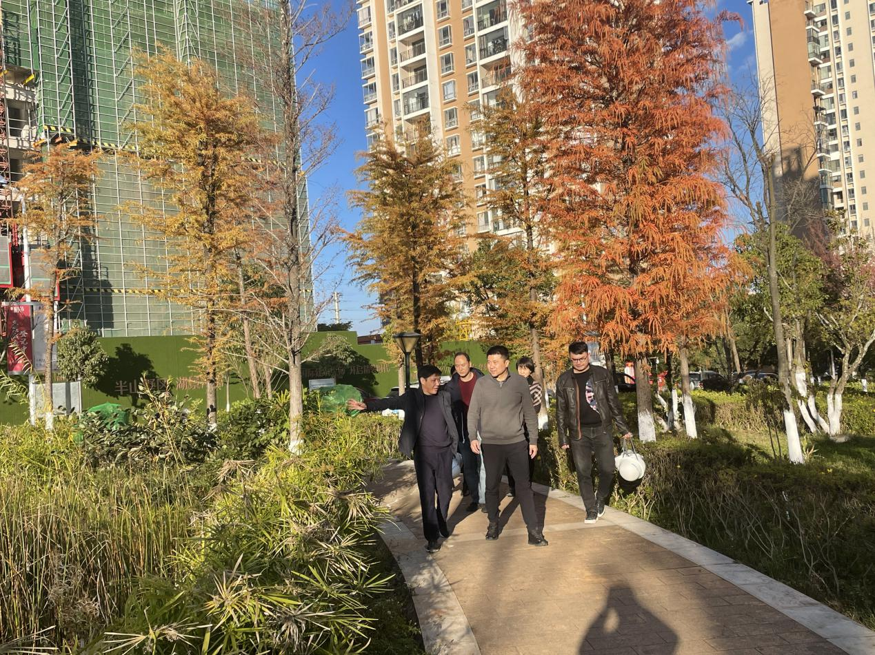 溥睿到安居和苑項(xiàng)目檢查指導(dǎo)