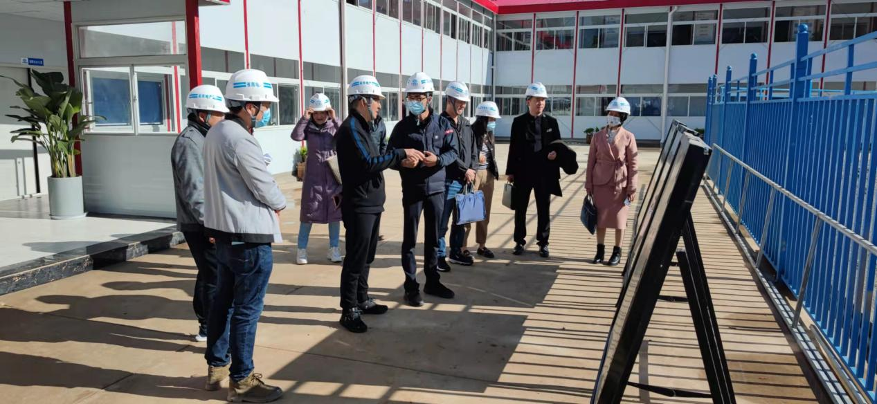 王紅國到華澤公司檢查指導(dǎo)