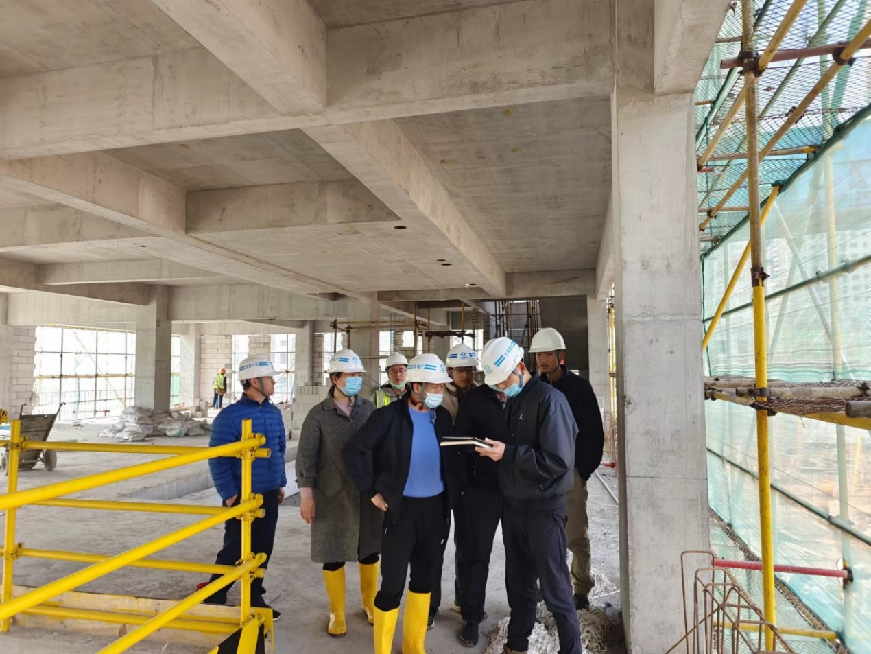 孟春柳到崗頭村項目檢查指導(dǎo)