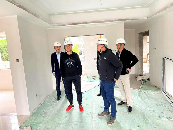 溥睿到安居和苑項目檢查指導  