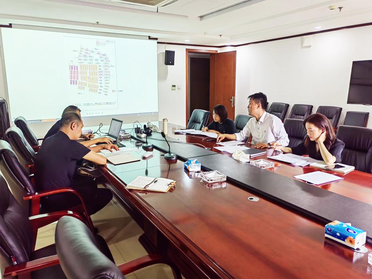 胡亞東帶隊(duì)到通泰公司檢查指導(dǎo)