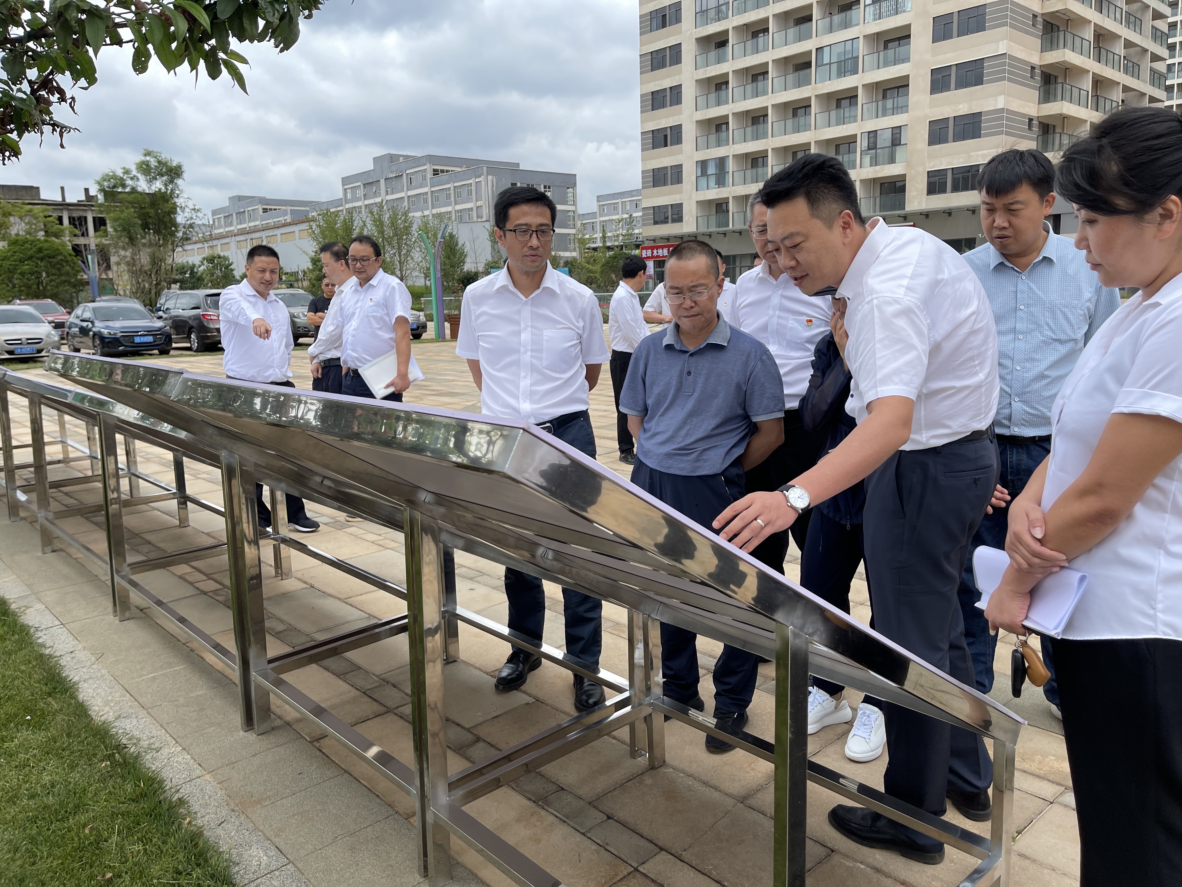 魏成凡帶隊(duì)到云航地產(chǎn)、陽宗海片區(qū)、康旅公司調(diào)研