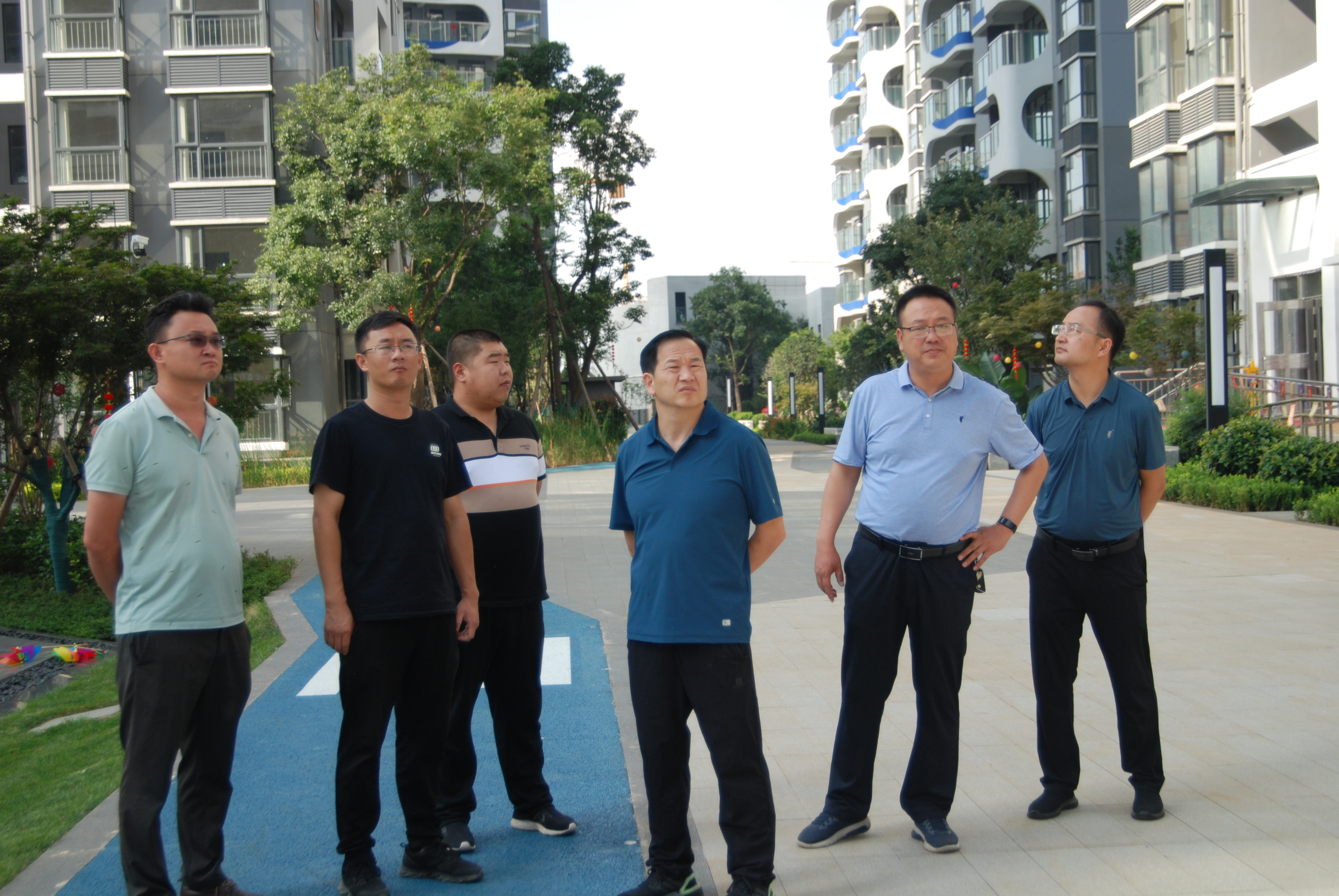 孟春柳到安居和苑項(xiàng)目、玉溪高鐵新城項(xiàng)目檢查指導(dǎo)