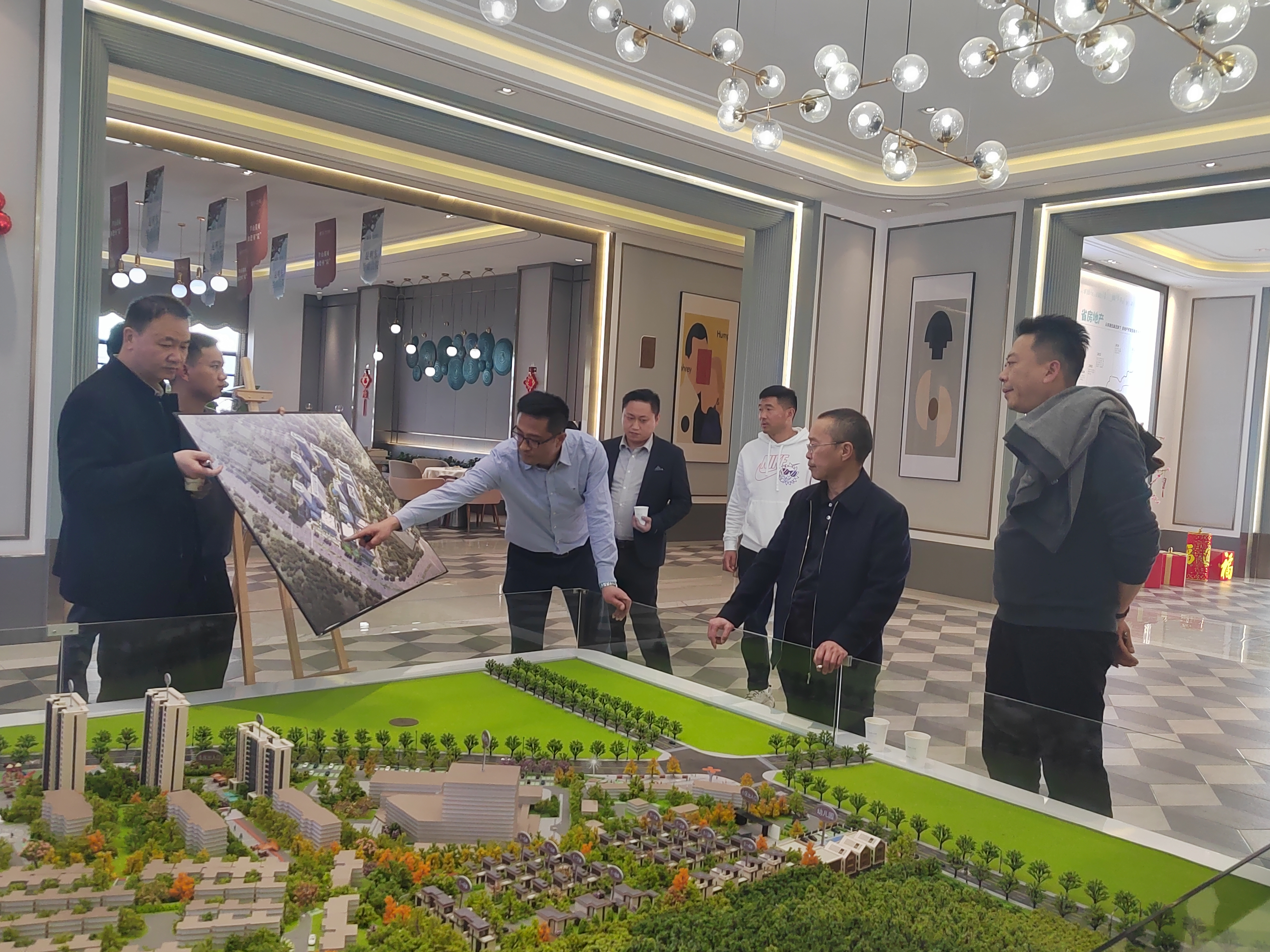 魏成凡到陽宗海片區(qū)檢查指導