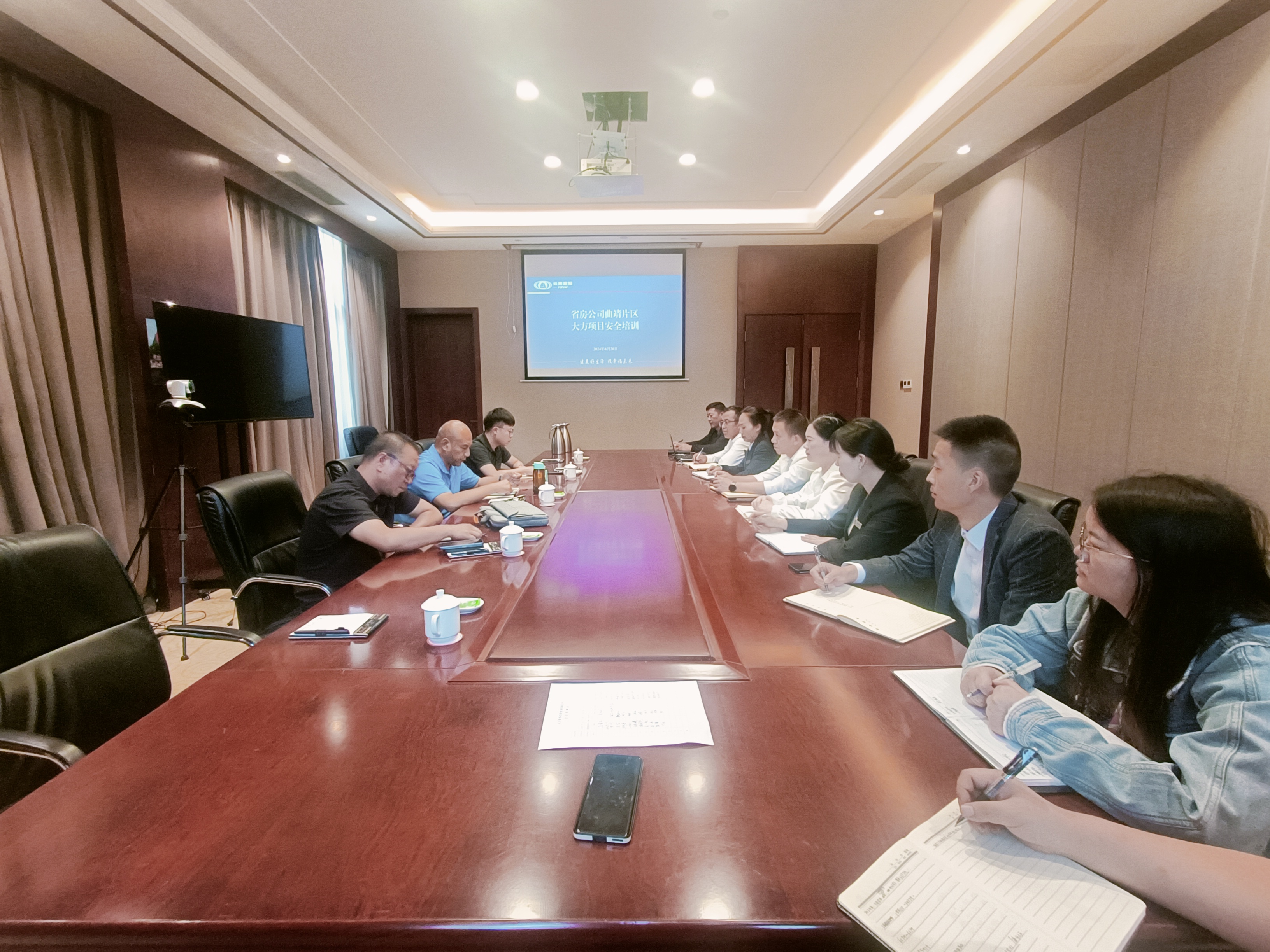 李榮華到大方項目開展安全生產檢查