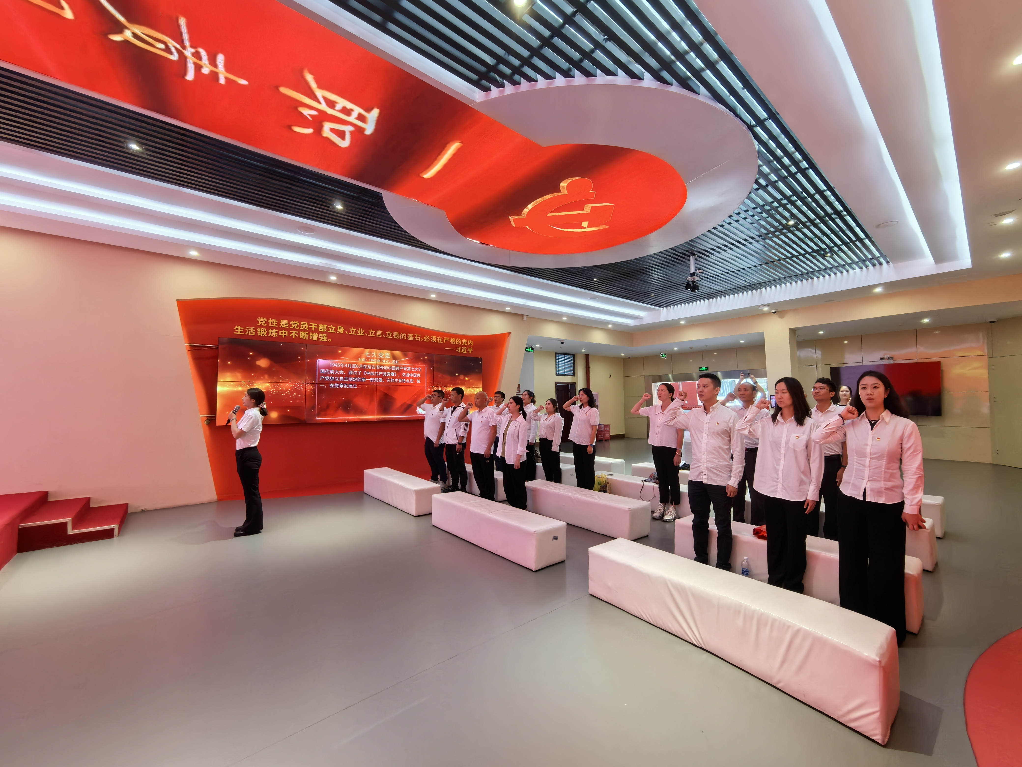 通泰公司開(kāi)展“重溫光輝歷程  傳承紅色血脈”黨建共建活動(dòng)