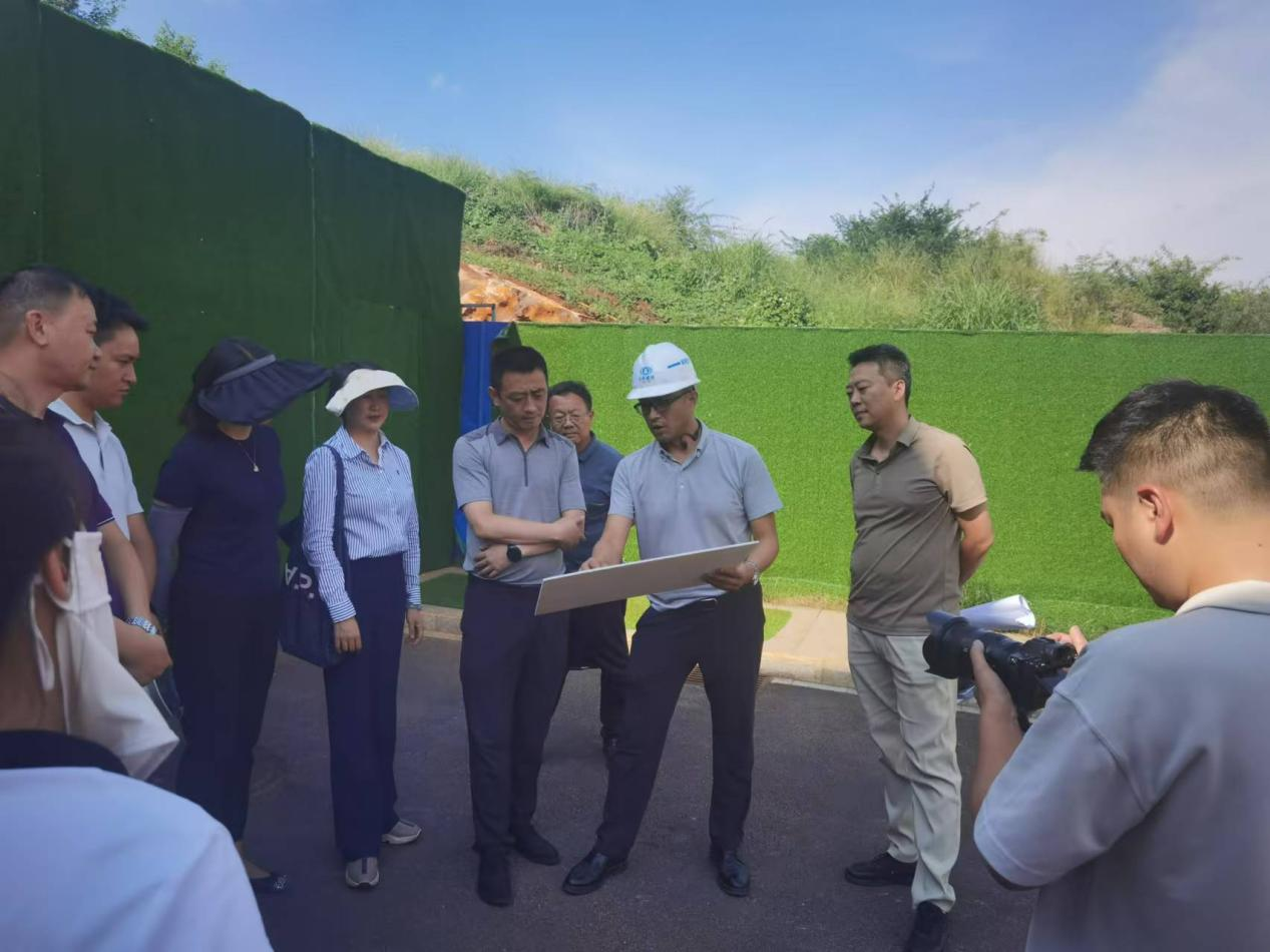陽宗海管委會(huì)主任黃忠梁到陽宗海片區(qū)調(diào)研