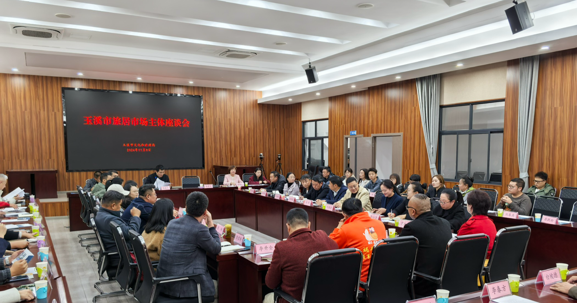 省房物業(yè)參加玉溪市旅居市場主體座談會